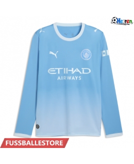 Günstige Manchester City Heimtrikot 2026-27 Langarm